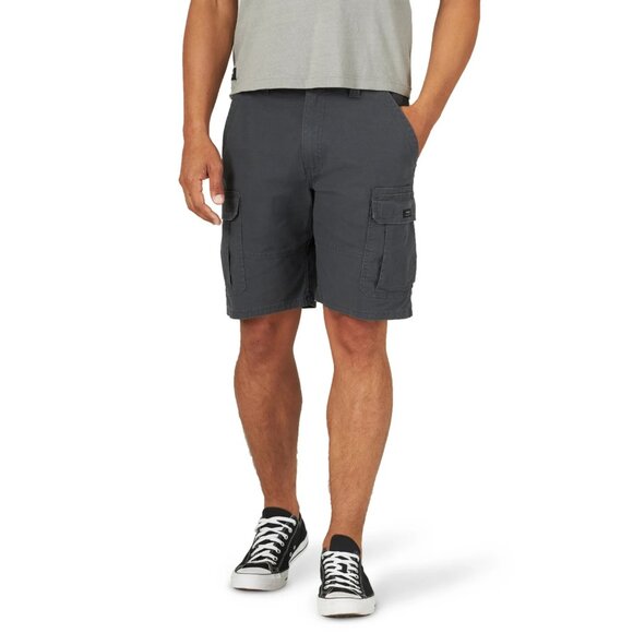 Wrangler Men's and Big Men's Stretch Cargo Shorts, Size 46, 10" Inseam, Mid-Rise - Picture 1 of 6